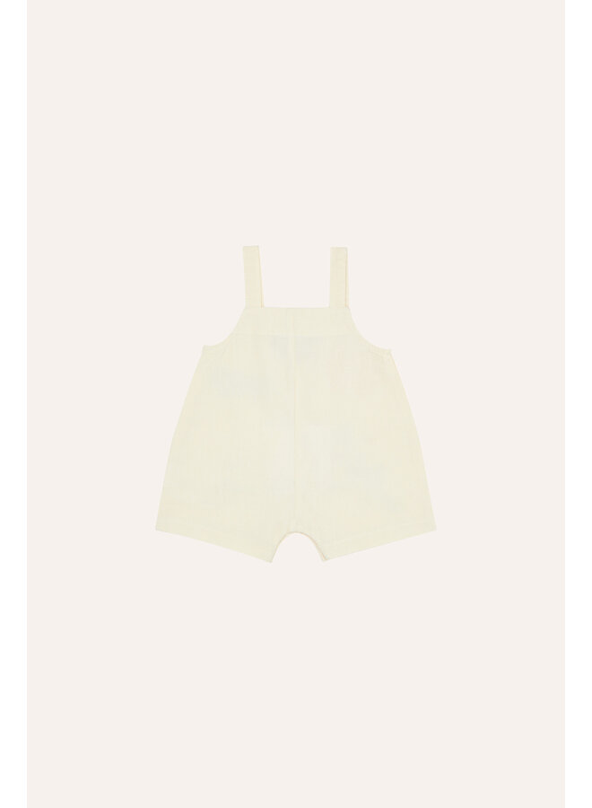 Drawings Baby Dungaree - Ecru - The Campamento