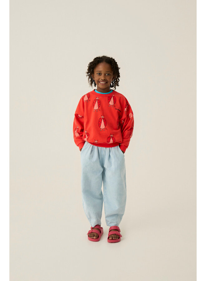 Light Blue Denim Trousers - Light Blue - The Campamento