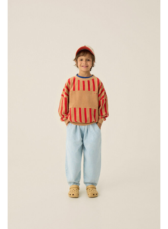 Light Blue Denim Trousers - Light Blue - The Campamento