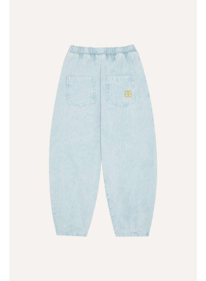 Light Blue Denim Trousers - Light Blue - The Campamento