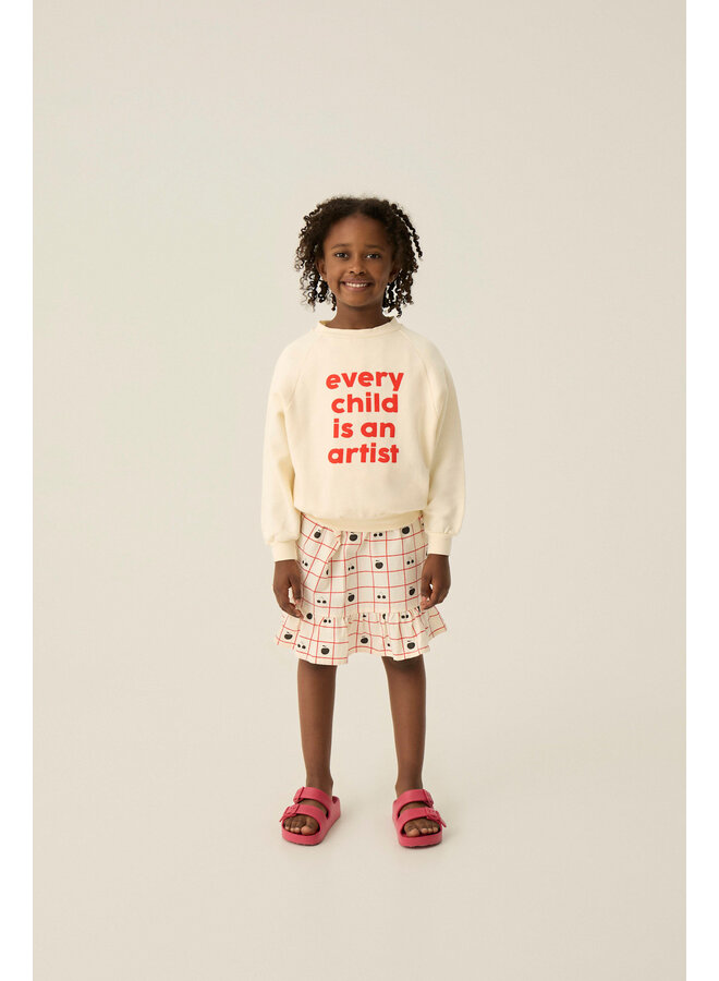 Artist Sweatshirt - Ecru - The Campamento