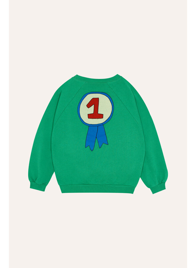 Number One Sweatshirt - Green - The Campamento