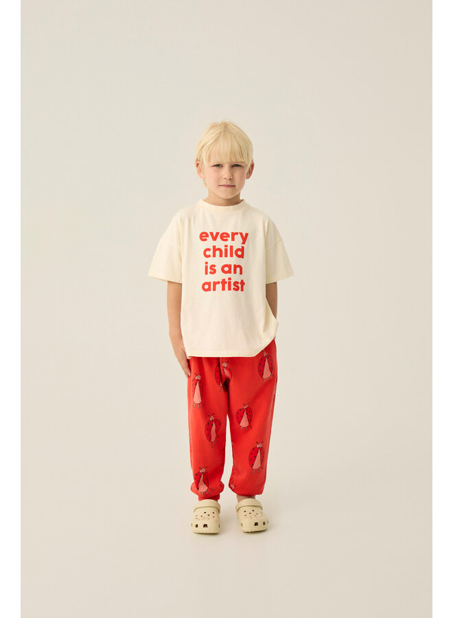 Artist Oversized Tshirt - Ecru - The Campamento
