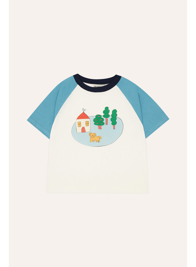 Small Village Tshirt - Ecru - The Campamento