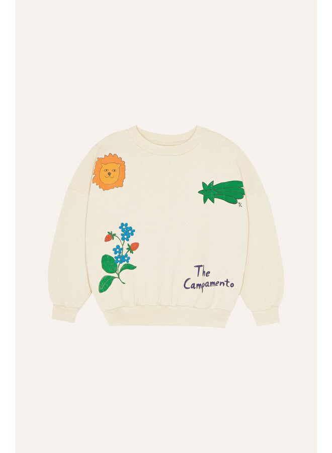 Drawings Sweatshirt - Ecru - The Campamento