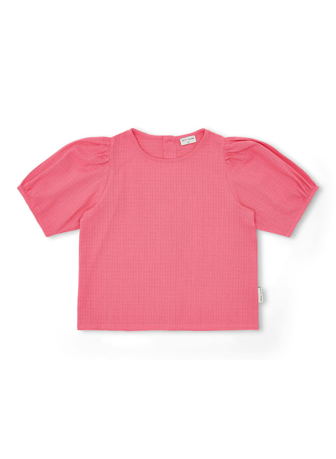 Puff Sleeve Blouse - Pink Limonade - Petit Blush