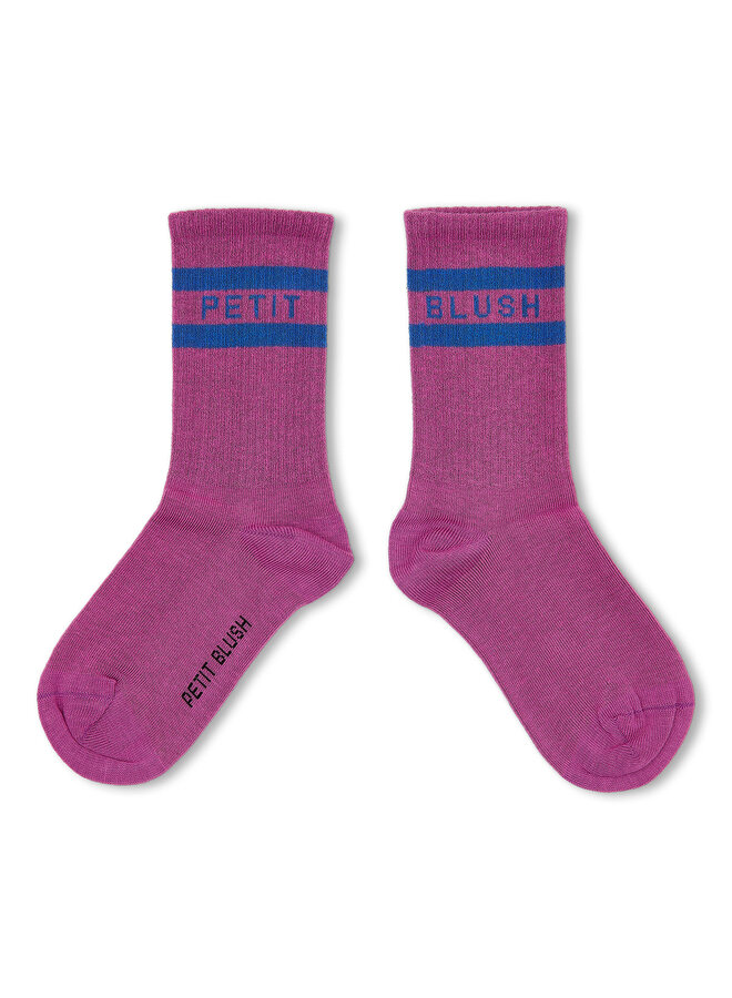 Sport Socks - Rose/Dazling Blue - Petit Blush