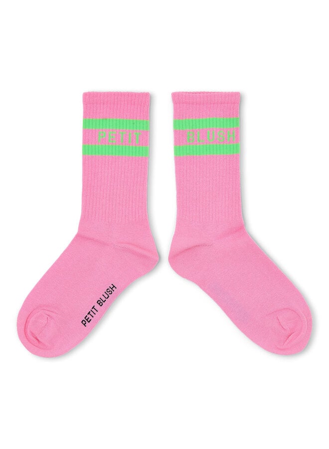 Sport Socks - Lemonade/Neon Green - Petit Blush