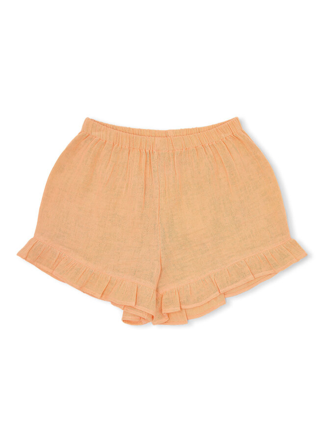 Luna Frill Short - Peach Cobbler - Petit Blush