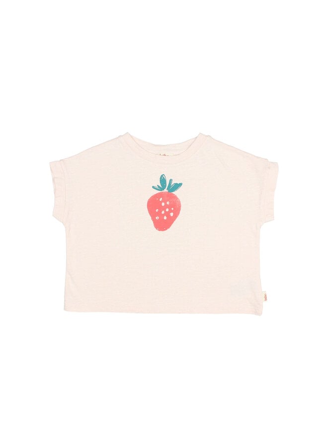 Fresa T-Shirt - Cream Pink - Buho