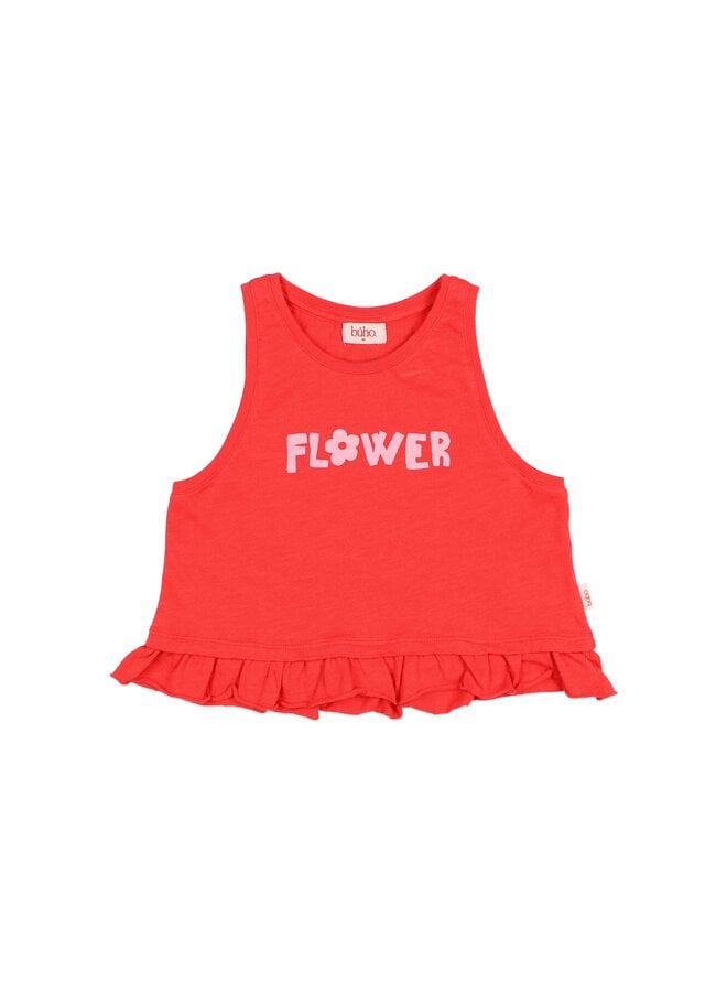 Flower Top - Coral - Buho