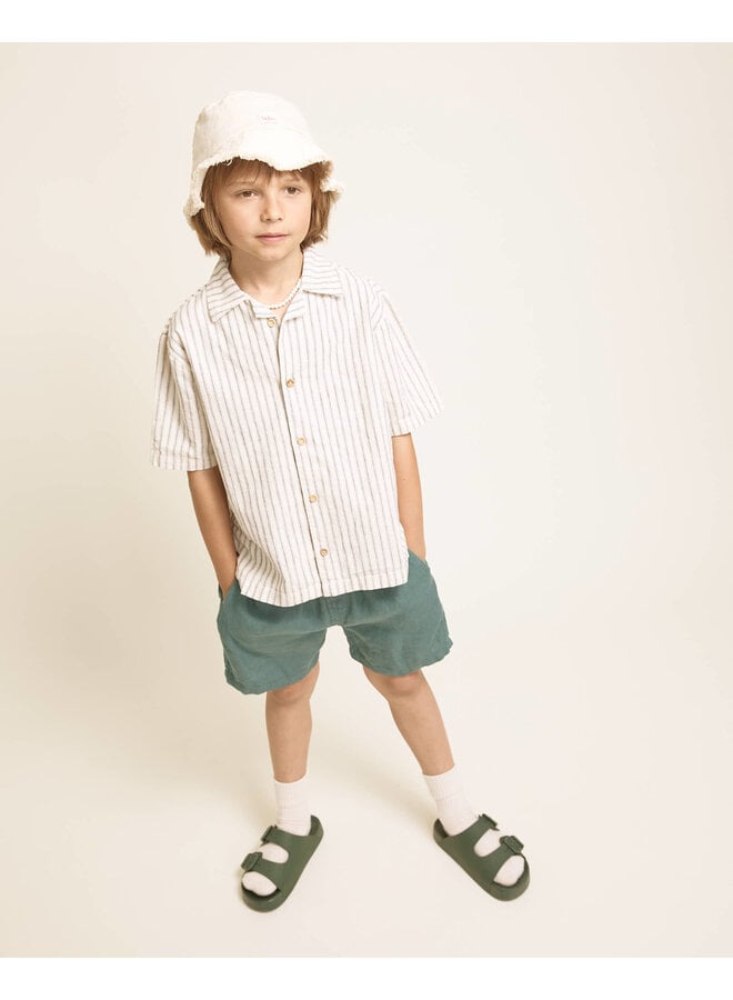 Linen Bermuda - Green Lake - Buho