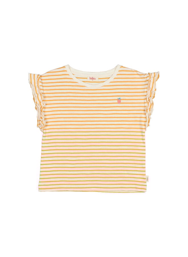 Stripes Girly T-Shirt - Sun - Buho