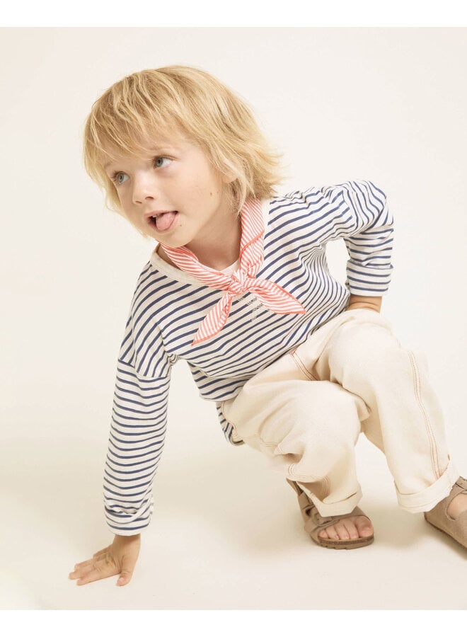 Sailor Stripes T-Shirt - Navy - Buho