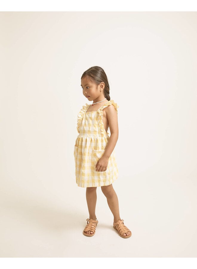 Gingham Dress - Sun - Buho