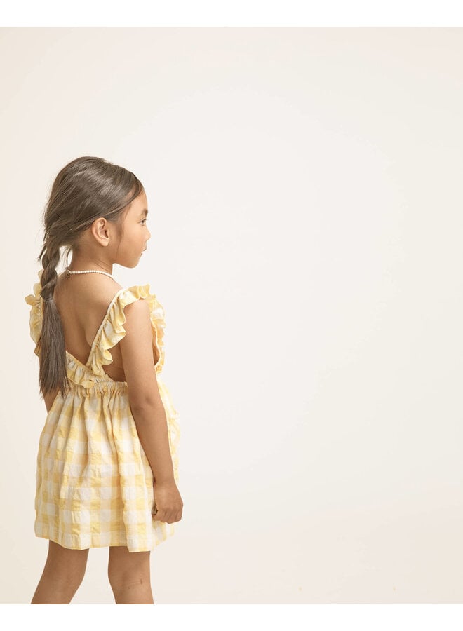 Gingham Dress - Sun - Buho
