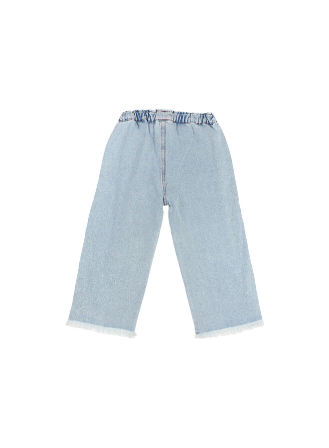 Denim Girly Pants - Denim Bleach - Buho