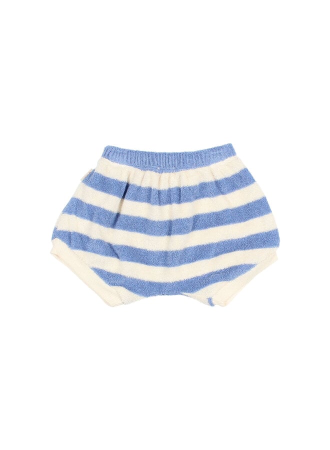 BB Terry Stripes Shorts - Bluette - Buho
