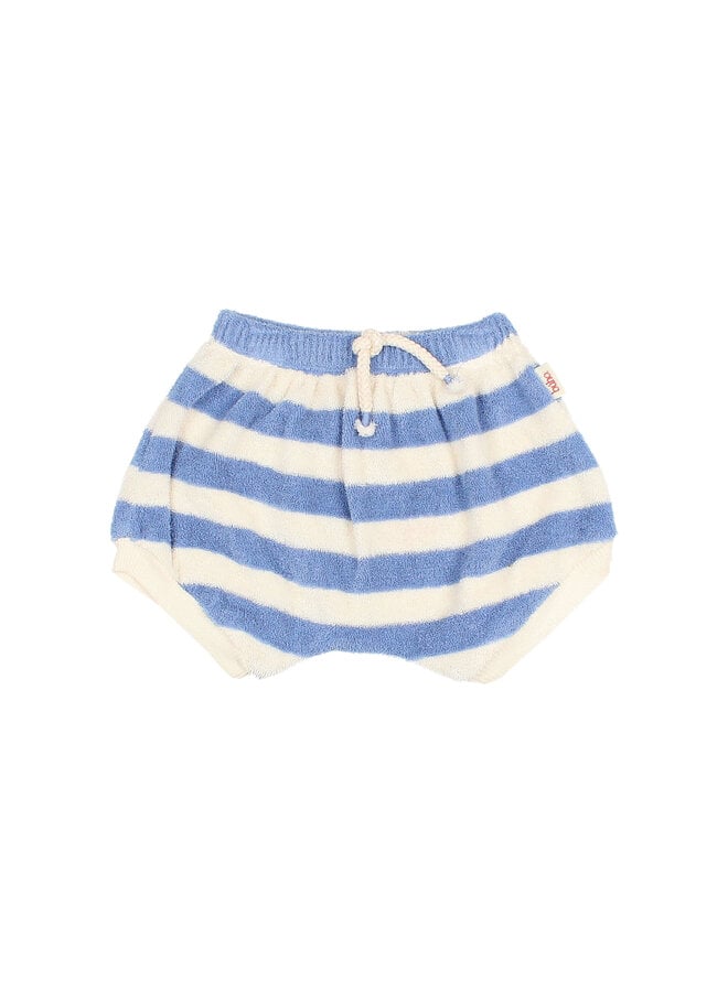 BB Terry Stripes Shorts - Bluette - Buho