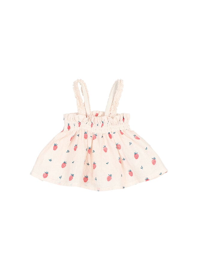 BB Strawberry Top - Cream Pink - Buho