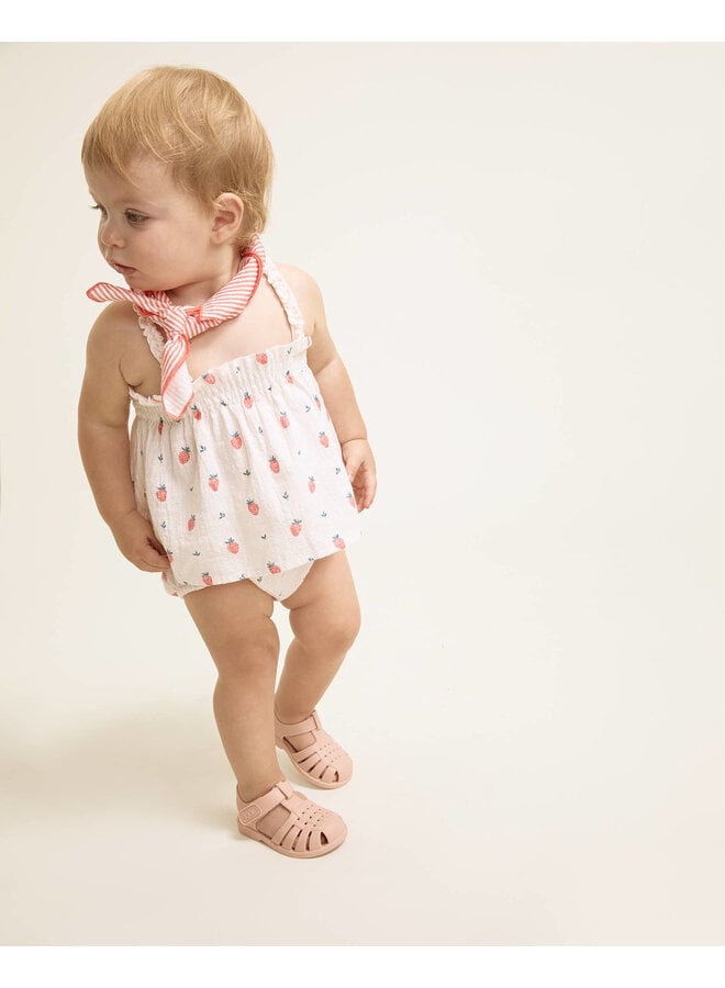 BB Strawberry Top - Cream Pink - Buho