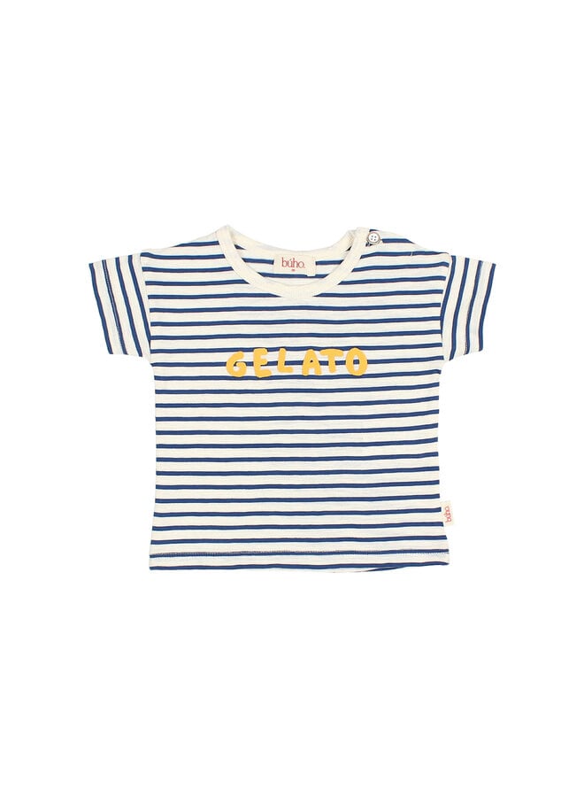 BB Stripes T-Shirt - Navy - Buho