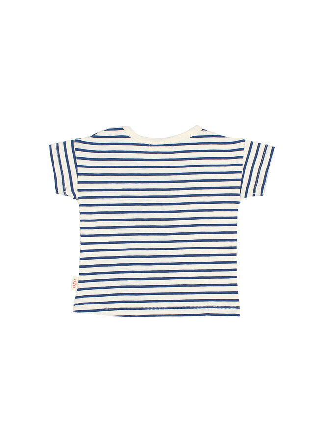 BB Stripes T-Shirt - Navy - Buho