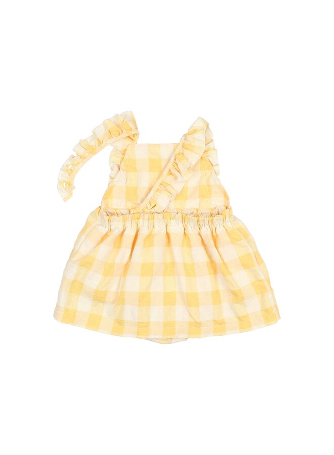 BB Gingham Dress - Sun - Buho