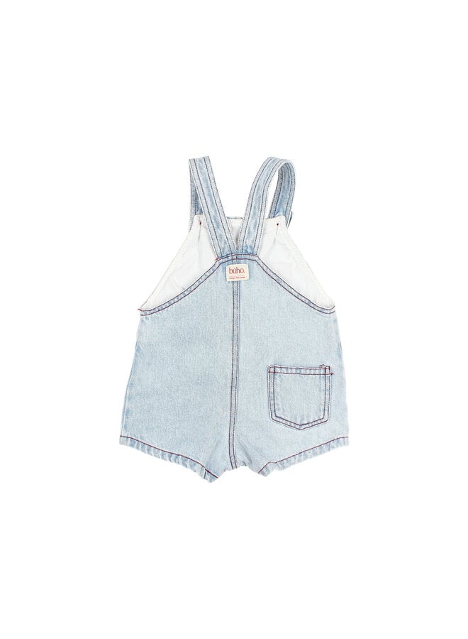 BB Denim Dungaree - Denim Bleach - Buho
