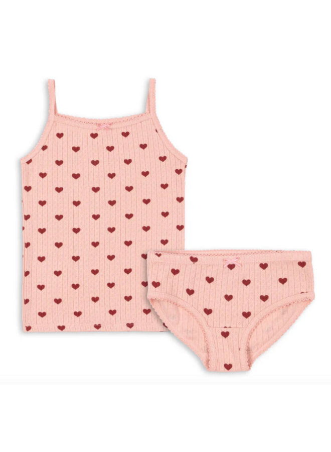 Minnie Underwear Gots - Amour Rouge - Konges Slojd