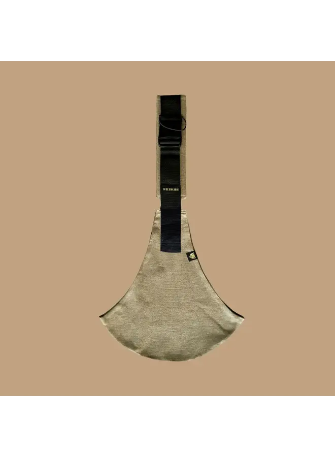 Kinderdraagzak - Linnen Camel - Wildride