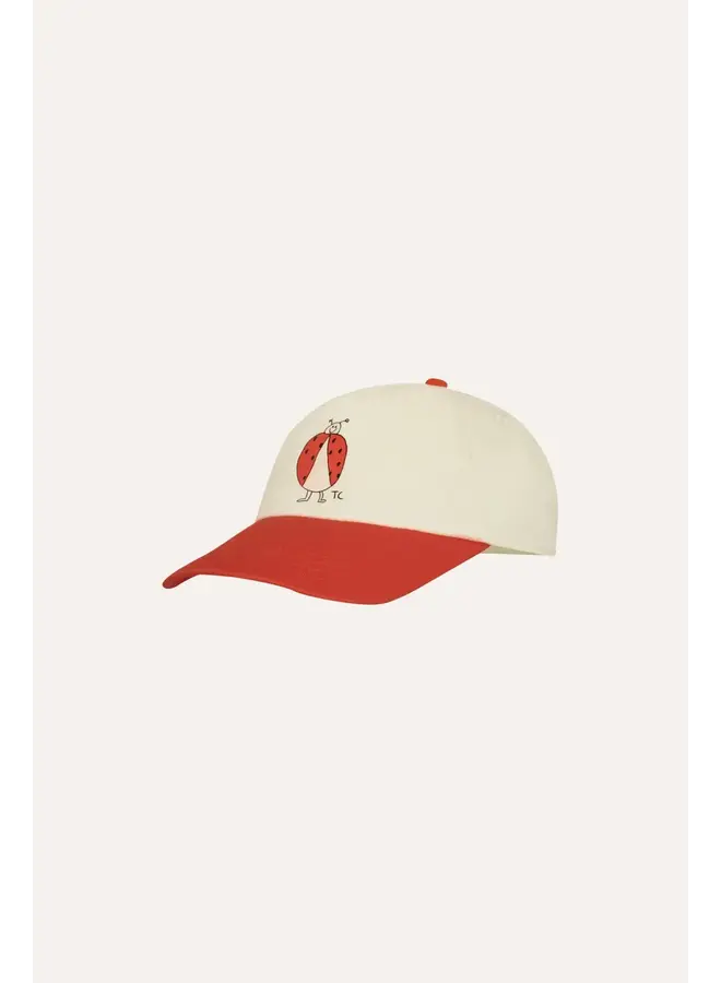 Ladybug Cap - Ecru - The Campamento