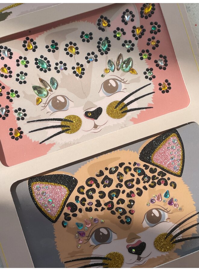 Kitty Face Jewels - Multi - Konges Slojd