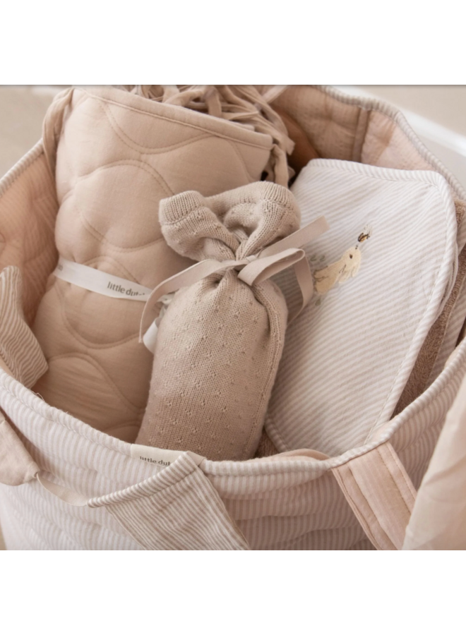 Opbergmand Groot - Beige - Little Dutch