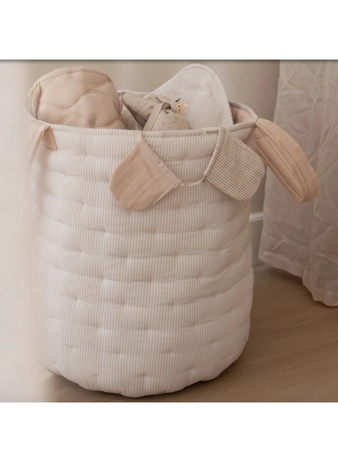 Opbergmand Groot - Beige - Little Dutch