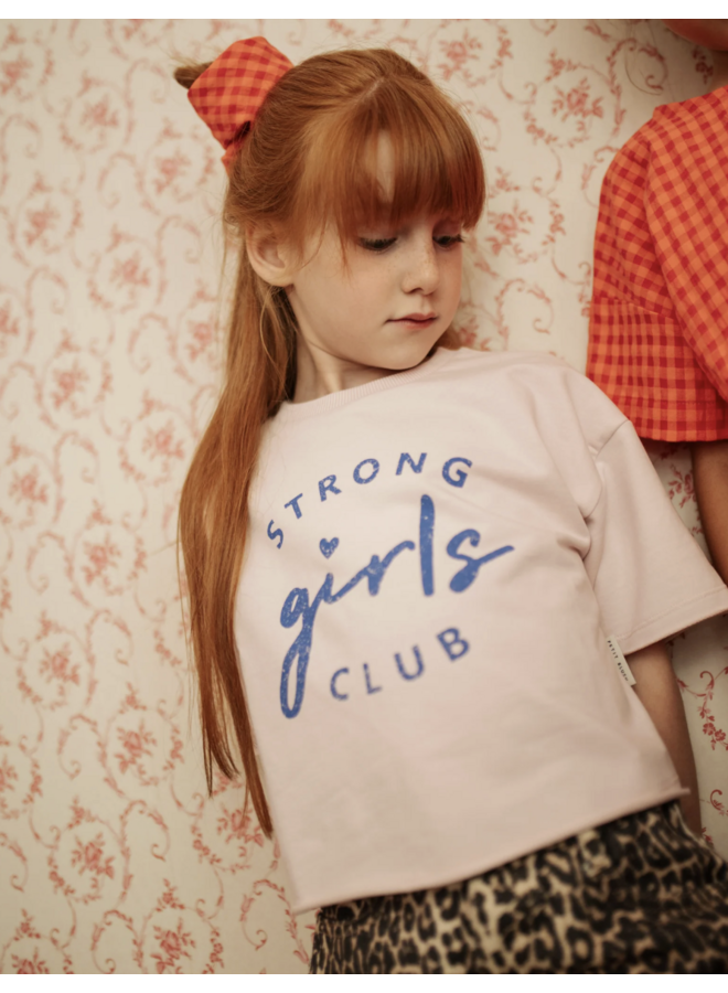 T-Shirt Strong Girls - Pale Lilac - Petit Blush