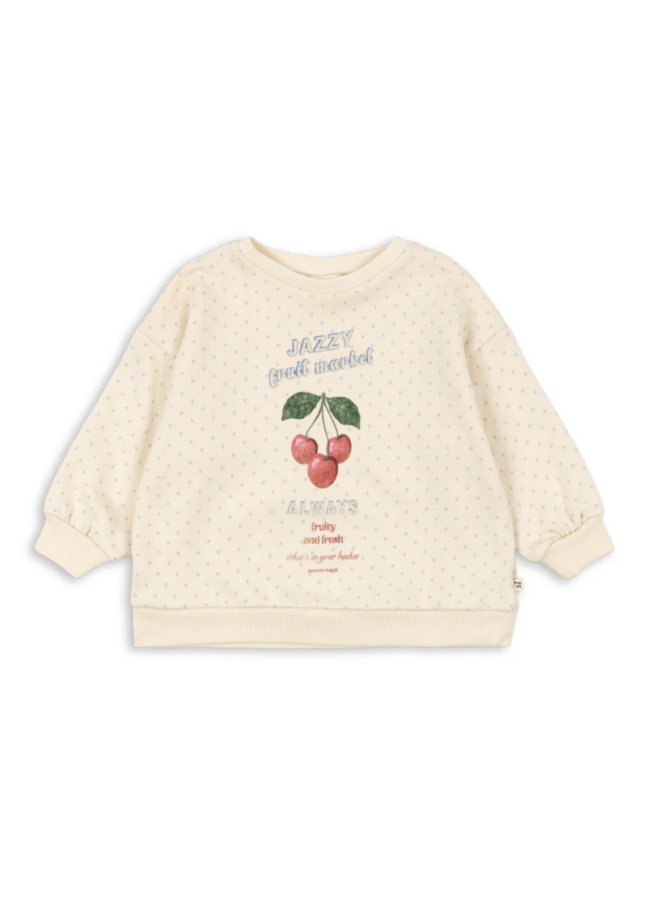 Loupy Lou Sweat Shirt - Jazzy Dot - Konges Slojd