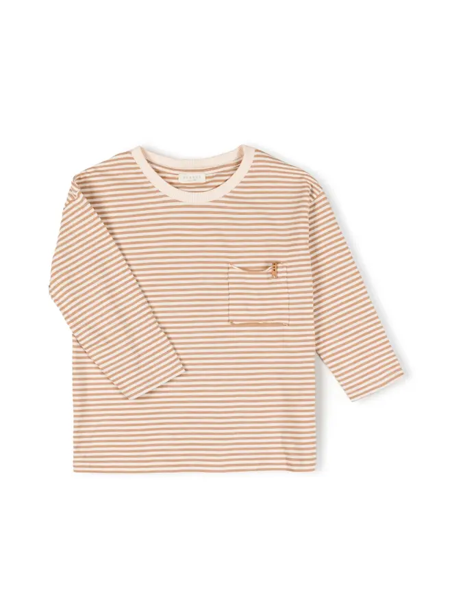 Drop Shirt - Biscuit Stripe - Nixnut