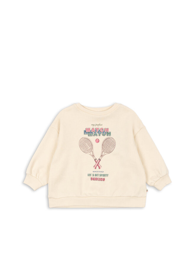 Loupy Lou Sweat Shirt - Buttercream - Konges Slojd