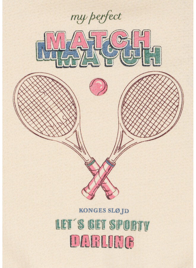 Loupy Lou Sweat Shirt - Buttercream - Konges Slojd