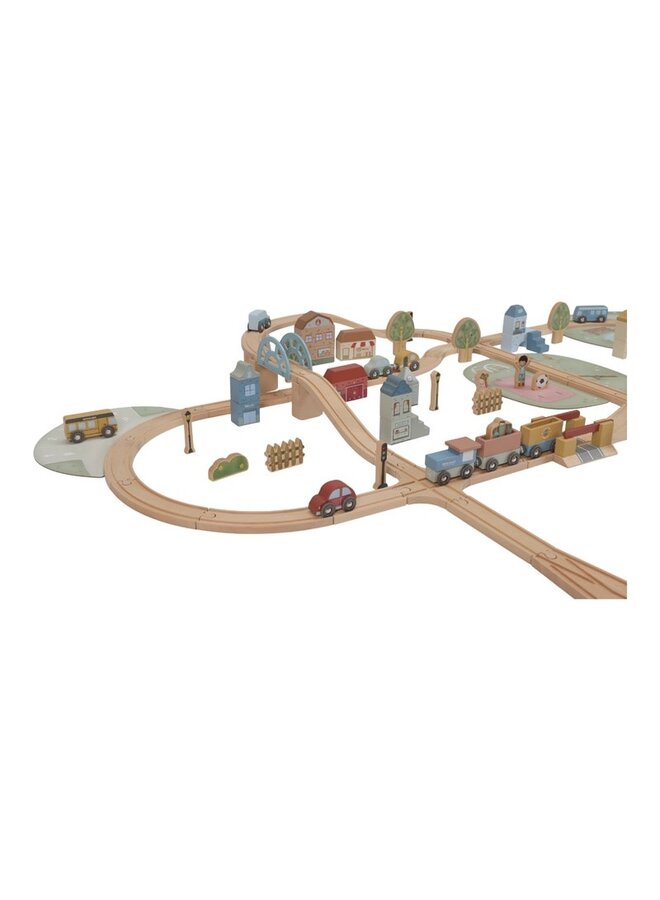 Houten Treinset XL - Little Dutch