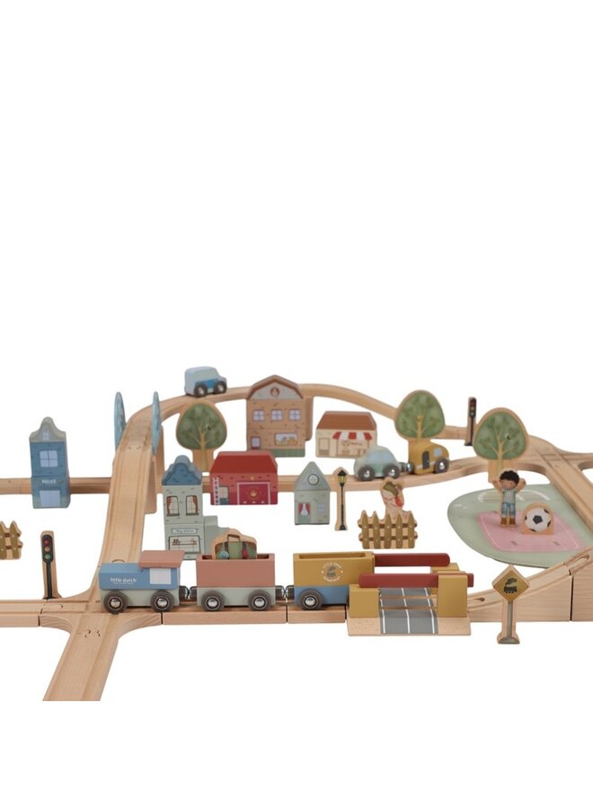 Houten Treinset XL - Little Dutch