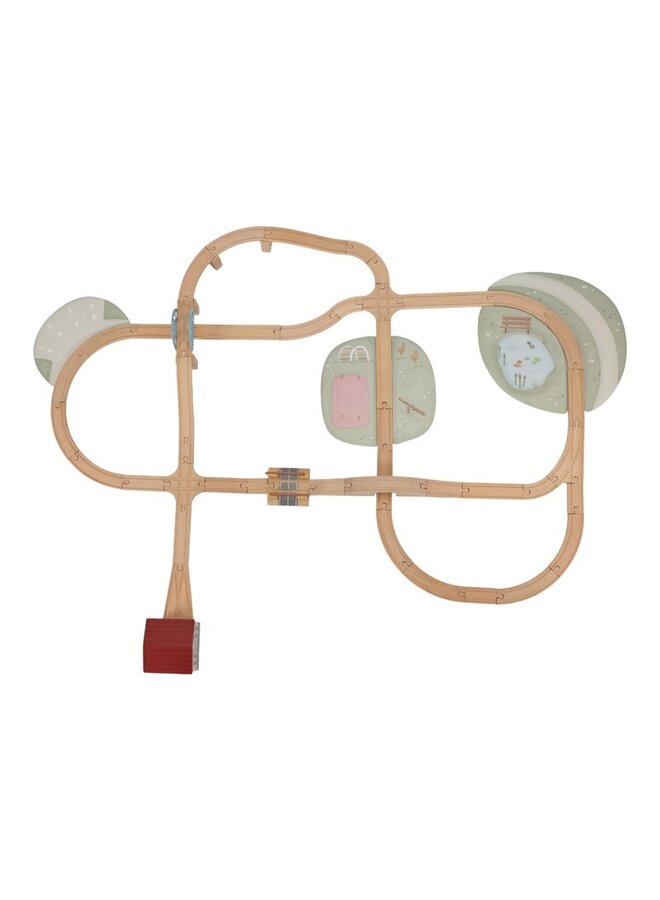 Houten Treinset XL - Little Dutch