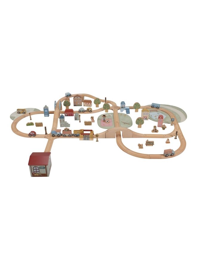 Houten Treinset XL - Little Dutch