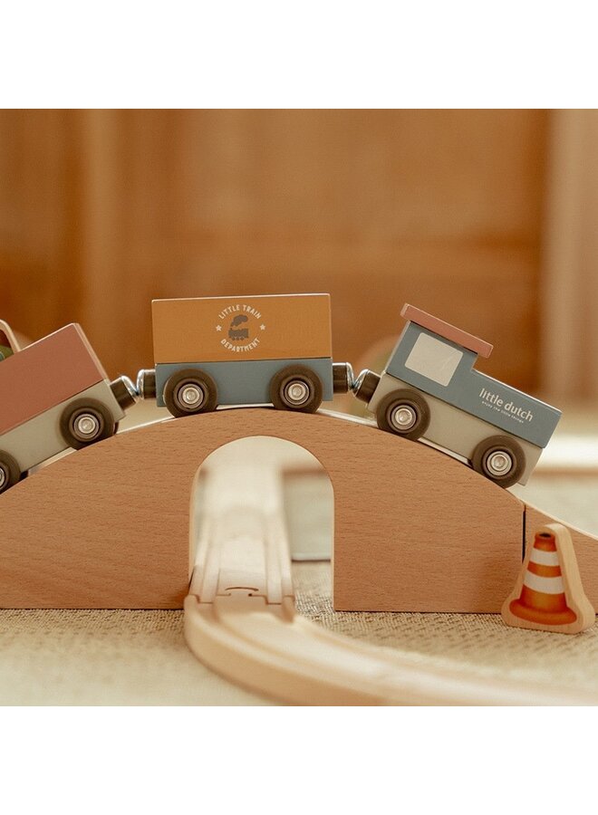 Houten Treinset XL - Little Dutch