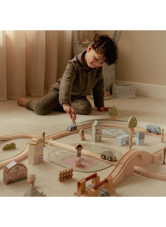 Houten Treinset XL - Little Dutch