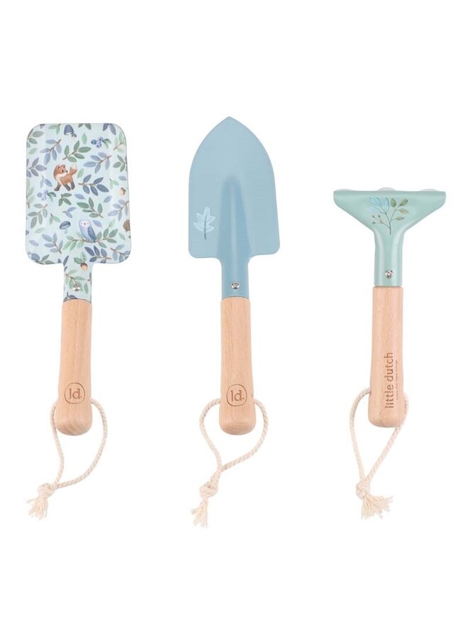 Tuingereedschap - Blauw - Forest Friends - Little Dutch