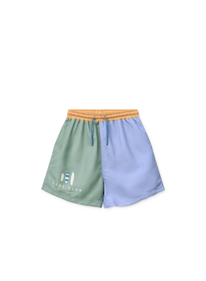 Duke Printed Board Shorts - Peppermint multi mix - Liewood