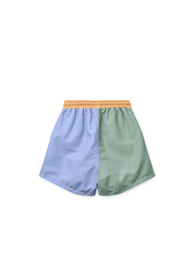 Duke Printed Board Shorts - Peppermint multi mix - Liewood