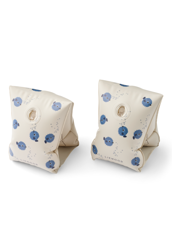Shirley Swim Wings 2-pack - Pufferfish / Sandy - Liewood